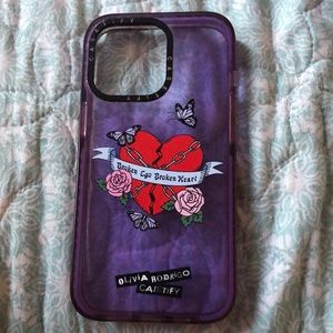 Olivia Rodrigo x Casetify iPhone 13 Pro case